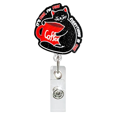 Krankenschwestern, Arzt-Abzeichen, Spulen-Halter, Cartoon-Acryl-Abzeichenhalter mit Clip, einziehbare Abzeichenrollen Krankenschwestern, Arzt-Abzeichen, Spulen-Halter, Cartoon-Acryl-Abzeichenhalter mit Clip, einziehbare Abzeichenrollen von BINGGA