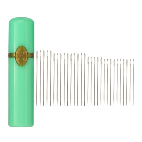 Nadel mit großem Öhr, Handnähnadel-Set, Garn, Stricknadel, Fingerhut, Stopfnadel, Nähnadel Nadel mit großem Öhr, Handnähnadel-Set, Garn, Stricknadel, Fingerhut, Stopfnadel, Nähnadel von BINGGA