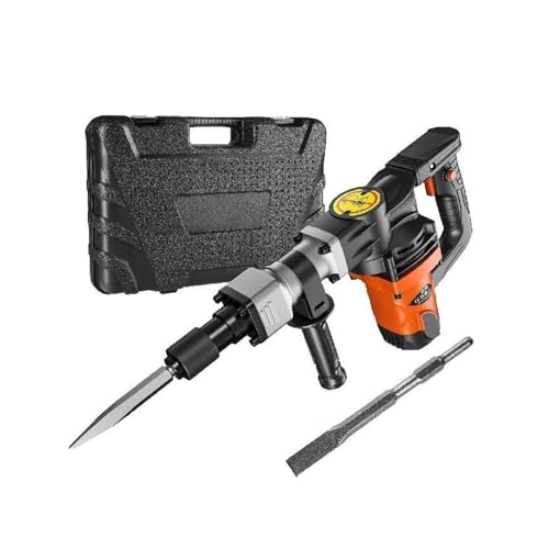 1400W Abbruchhammer Elektrischer Presslufthammer Hochleistungs-2900 BPM Betonbrecher 2 Stück Meißel Bits Chipping Für Abbrucharbeiten, Grabenarbeiten, Meißeln 1400W Abbruchhammer Elektrischer Presslufthammer Hochleistungs-2900 BPM Betonbrecher 2 Stück Meißel Bits Chipping Für Abbrucharbeiten, Grabenarbeiten, Meißeln von BINGNU