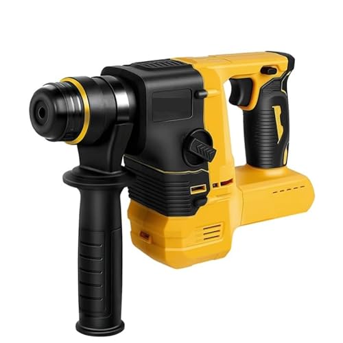 2,2 J gelber Lithium-Elektrohammer, bürstenloser Motor, intelligenter Stopp, geeigneter Akku, Elektrowerkzeuge Für Abbrucharbeiten, Grabenarbeiten, Meißeln 2,2 J gelber Lithium-Elektrohammer, bürstenloser Motor, intelligenter Stopp, geeigneter Akku, Elektrowerkzeuge Für Abbrucharbeiten, Grabenarbeiten, Meißeln von BINGNU
