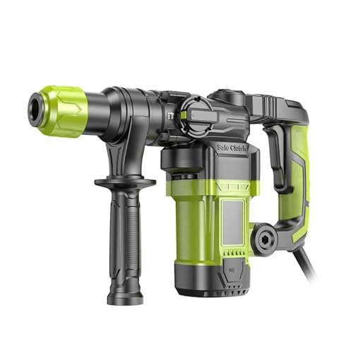 28MM Hochleistungs-Elektrohammer Elektropickel Elektrobohrer Schlagbohrmaschine Elektrowerkzeuge Elektrohammer Beton Industriequalität Für Abbrucharbeiten, Grabenarbeiten, Meißeln(23980W) von BINGNU