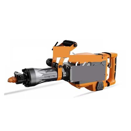 Abbruchhammer, 2050 BPM, Betonbrecher, 3 Meißel, 98 J, elektrischer Hammer, Pickel, Grabenaushub und Lochbrechen, 4600 W Für Abbrucharbeiten, Grabenarbeiten, Meißeln(T730 plus) von BINGNU
