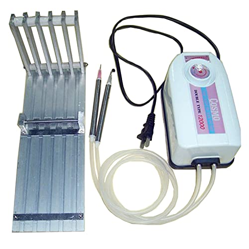 BINGNU Lötstation, 1 Set 5 Wege SMT SMD. Futtermittel SMT SMD. Komponenten für. DIY. Prototyp Pick Place mit QS-12000. Elektrischer Vakuum-Saugstift C0170 Für Rework und Entlöten von BINGNU