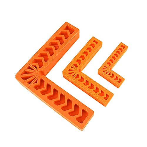 BINGNU Lötstation, 90-Grad rechtwinklig Hilfs-Locator 3 Zoll 4 Zoll 6-Zoll-Holzbearbeitungswerkzeuge Kunststoff-Quadrat-Lineal-Winkel-Lineal-Halter Für Rework und Entlöten(3 inches) von BINGNU