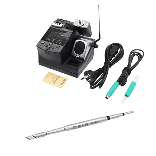 BINGNU Lötstation, CD-2She Präzisionslötstation Exklusives Heizsystem for die Motherboardreparatur von Mobiltelefonen Für Rework und Entlöten(with JBC C210-018) von BINGNU