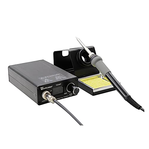 BINGNU Lötstation, Elektrische Lötkolben Digitale einstellbare Temperatur DIY. Tragbare T12-Neuarbeit Lötstation Entlöten Sie Schweißen Reparaturwerkzeuge Für Rework und Entlöten(T1288D) von BINGNU