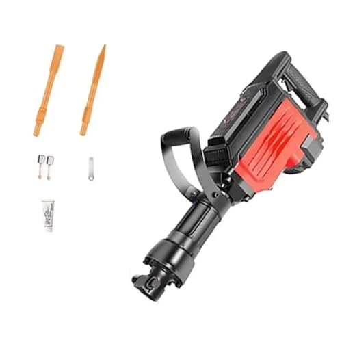 Betonbrecher Jack Hammer Heavy Duty Elektrische Abbruchhammer Elektrische Pick Bohrer Breaker for Straße Beton Demolitio Für Abbrucharbeiten, Grabenarbeiten, Meißeln(9501) von BINGNU