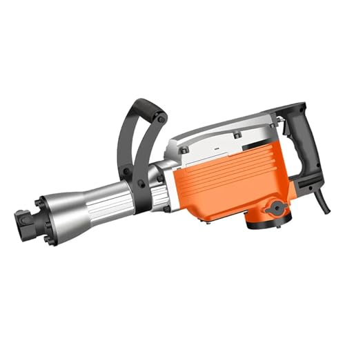 Elektrischer Presslufthammer Heavy Duty 1500W/1600W Betonbrecher 3-teiliges Meißel-Bit-Chipping mit Koffer Für Abbrucharbeiten, Grabenarbeiten, Meißeln(95) von BINGNU