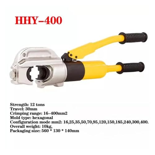 HHY-400 Hydraulische Klemme Manuelle Integrierte Crimpzan Terminal Crimpzan Geeignet für Anwendungen in der Automobilindustrie(HHY-400) von BINGNU