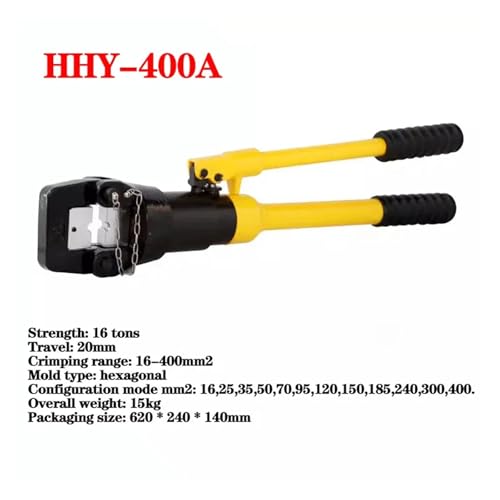 HHY-400 Hydraulische Klemme Manuelle Integrierte Crimpzan Terminal Crimpzan Geeignet für Anwendungen in der Automobilindustrie(HHY-400A) von BINGNU