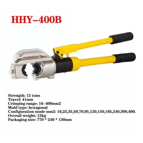 HHY-400 Hydraulische Klemme Manuelle Integrierte Crimpzan Terminal Crimpzan Geeignet für Anwendungen in der Automobilindustrie(HHY-400B) von BINGNU