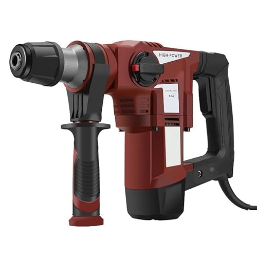 K66 Vollkupfer-Elektrohammer mit doppeltem Verwendungszweck, elektrische Spitzhacke, multifunktionaler Schlagbohrer, professionelle Werkzeuge in Industriequalität Für Abbrucharbeiten, Grabenarbeiten, K66 Vollkupfer-Elektrohammer mit doppeltem Verwendungszweck, elektrische Spitzhacke, multifunktionaler Schlagbohrer, professionelle Werkzeuge in Industriequalität Für Abbrucharbeiten, Grabenarbeiten, von BINGNU