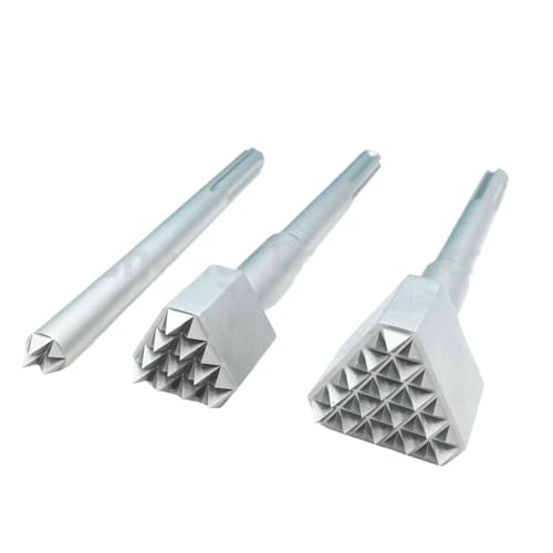 SDS Plus 6/22/33 Zähne Elektrischer Hammer Skalierungsmeißel Schaufel for Fliesen Ziegel Beton Wand Entfernung Werkzeuge Für Abbrucharbeiten, Grabenarbeiten, Meißeln(22 Teeth) von BINGNU