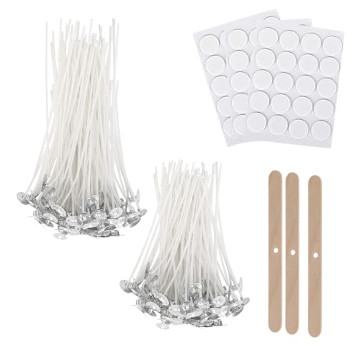 kerzendochte für Kerzen, Kerzendocht 5/10 cm,dochte für Kerzen 60 Stück Candle Wick für Kerzen selber Machen Candle DIY (Kerzendocht Set 5/10 cm) von BINJCE