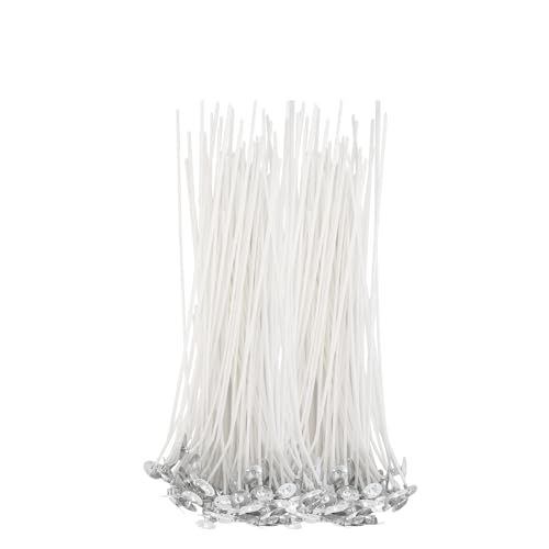 kerzendochte für kerzen, kerzendocht 15cm,dochte für kerzen 100 Stück Candle Wick für kerzen selber machen Candle DIY (15cm/6in) von BINJCE