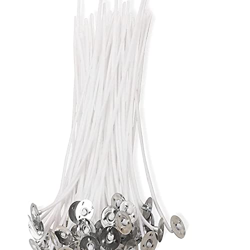 kerzendochte für kerzen, kerzendocht 20cm,dochte für kerzen 100 Stück Candle Wick für kerzen selber machen Candle DIY (20cm/8in) von BINJCE