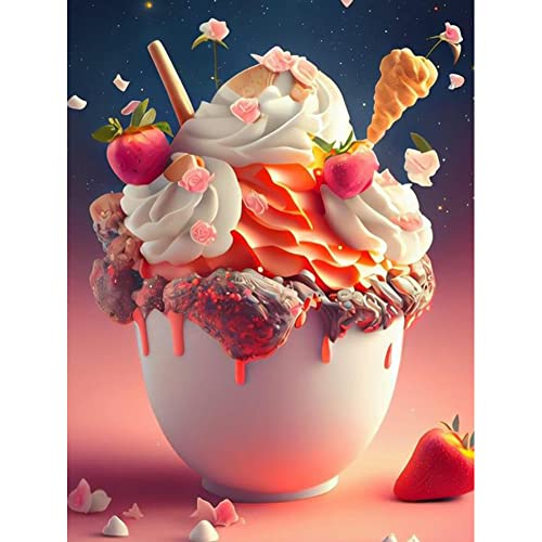 5D DIY Diamond Painting Full Drill Diamant Painting, Essen Dessert Kuchen Diamond Painting Bilder Set Stickerei Malerei Wanddeko 5D DIY Diamond Painting Full Drill Diamant Painting, Essen Dessert Kuchen Diamond Painting Bilder Set Stickerei Malerei Wanddeko von BIOSA