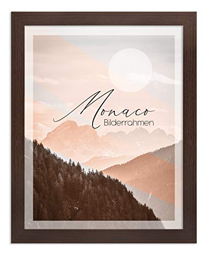BIRAPA Monaco Bilderrahmen Holz 48x64 cm Eiche Dunkel - Wechselrahmen Bilderrahmen Plexiglas - für Fotos, Bilder & Poster BIRAPA Monaco Bilderrahmen Holz 48x64 cm Eiche Dunkel - Wechselrahmen Bilderrahmen Plexiglas - für Fotos, Bilder & Poster von BIRAPA
