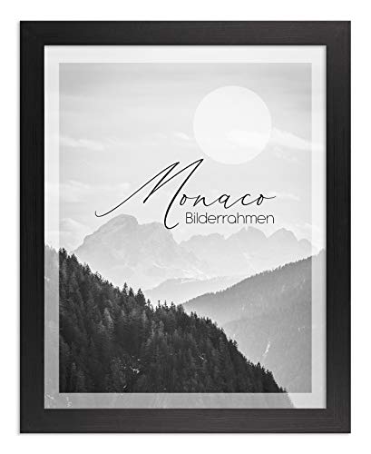 BIRAPA Monaco Bilderrahmen Holz 50x70 cm Schwarz Gemasert - Wechselrahmen Bilderrahmen Plexiglas - für Fotos, Bilder & Poster BIRAPA Monaco Bilderrahmen Holz 50x70 cm Schwarz Gemasert - Wechselrahmen Bilderrahmen Plexiglas - für Fotos, Bilder & Poster von BIRAPA