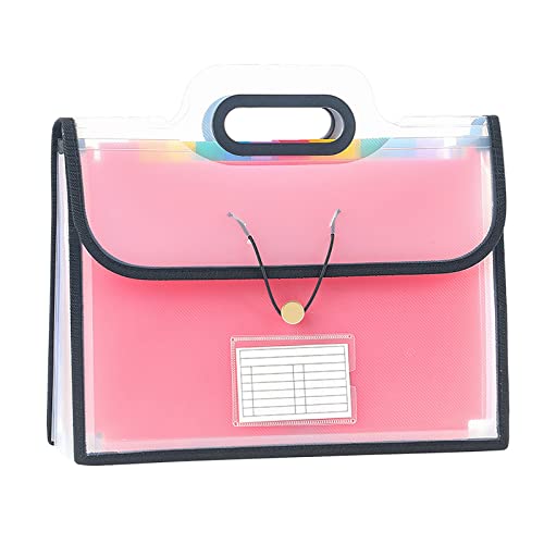 BIRJXVTO Dateiordner Handheld-Testpapier-Organizer, 13-lagige Klassifizierung, Einfache Orgeltasche, A4, Schüler, Bunte Seite, Orgelordner für Büro BIRJXVTO Dateiordner Handheld-Testpapier-Organizer, 13-lagige Klassifizierung, Einfache Orgeltasche, A4, Schüler, Bunte Seite, Orgelordner für Büro von BIRJXVTO