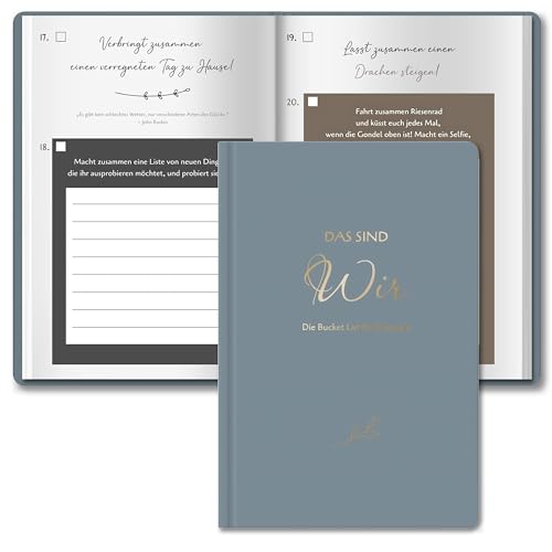 BIROYAL Bucket List für Ehepaare mit 278 Aufgaben - Hochzeitsgeschenk - Buch zur Hochzeit - Geschenk für die Ehe - Hochzeitstag Geschenke - Valentinstag BIROYAL Bucket List für Ehepaare mit 278 Aufgaben - Hochzeitsgeschenk - Buch zur Hochzeit - Geschenk für die Ehe - Hochzeitstag Geschenke - Valentinstag von BIROYAL