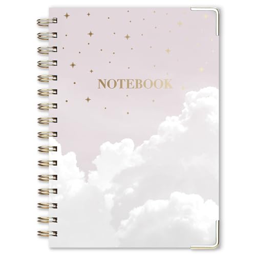 BIROYAL Notizbuch A5 Dotted, 300 Seiten Bullet Journal, Spiralblock mit Bindeband und Schutzecken, Aesthetic Notizbuch A8 Gepunktetes zum Schreiben für Frauen Männer Arbeit Büro Schule BIROYAL Notizbuch A5 Dotted, 300 Seiten Bullet Journal, Spiralblock mit Bindeband und Schutzecken, Aesthetic Notizbuch A8 Gepunktetes zum Schreiben für Frauen Männer Arbeit Büro Schule von BIROYAL