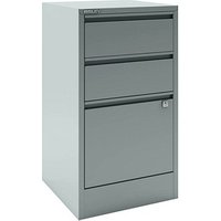 BISLEY Home Hängeregistraturschrank silber 3 Schubladen 41,3 x 40,0 x 67,2 cm von BISLEY Home