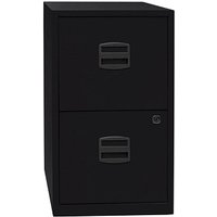 BISLEY Home PFA 2 Hängeregistraturschrank schwarz 2 Schubladen 41,3 x 40,0 x 67,2 cm von BISLEY Home