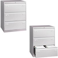 BISLEY LIGHT Hängeregistraturschrank lichtgrau 3 Schubladen 80,0 x 62,2 x 101,6 cm BISLEY LIGHT Hängeregistraturschrank lichtgrau 3 Schubladen 80,0 x 62,2 x 101,6 cm von BISLEY LIGHT