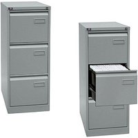 BISLEY LIGHT Hängeregistraturschrank silber 3 Schubladen 41,3 x 62,2 x 101,6 cm BISLEY LIGHT Hängeregistraturschrank silber 3 Schubladen 41,3 x 62,2 x 101,6 cm von BISLEY LIGHT