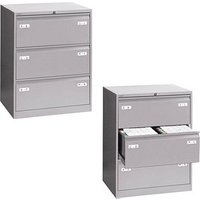 BISLEY LIGHT Hängeregistraturschrank silber 3 Schubladen 80,0 x 62,2 x 101,6 cm BISLEY LIGHT Hängeregistraturschrank silber 3 Schubladen 80,0 x 62,2 x 101,6 cm von BISLEY LIGHT