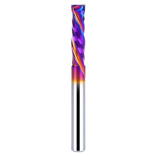 BITITZ Up & Down Cut Spiralfräser Bit 1/4 Zoll Schaft 1/4 Zoll Schnittdurchmesser, Beschichtung CNC Router Bits Schaftfräser für Holzschneiden, Schlitzeinsteckbohrung, Gravur BITITZ Up & Down Cut Spiralfräser Bit 1/4 Zoll Schaft 1/4 Zoll Schnittdurchmesser, Beschichtung CNC Router Bits Schaftfräser für Holzschneiden, Schlitzeinsteckbohrung, Gravur von BITITZ