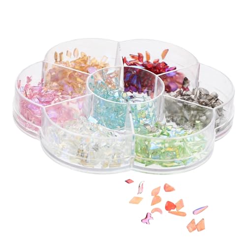 BIUDECO 1 Schachtel Teiliges Nagelkunst Strasssteine Flachrückige Speziell Geformte Glitzernde Nail Art Charms für Nageldekorationen DIY Naildesign Vielseitig Einsetzbar Funkelndes Nail BIUDECO 1 Schachtel Teiliges Nagelkunst Strasssteine Flachrückige Speziell Geformte Glitzernde Nail Art Charms für Nageldekorationen DIY Naildesign Vielseitig Einsetzbar Funkelndes Nail von BIUDECO
