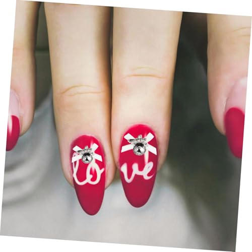 BIUDECO 10 Stück Glänzende Nail Charms für Damen Funkelnde Maniküre Dekorationen Charmante Nail Art Accessoires für Hochzeit und Besondere Anlässe von BIUDECO