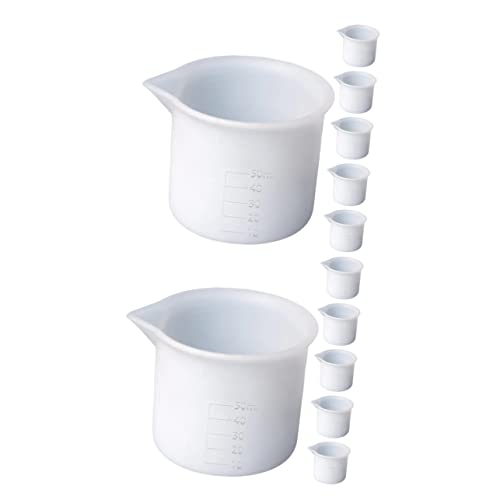 BIUDECO 2 Sätze Teiliges Silikon Messbecher Mit Tragbare Mischbecher Für Epoxidharz Für Diy Projekte Und Bastelarbeiten Becher Für Präzises Und Rühren 6 Stücke * 2 BIUDECO 2 Sätze Teiliges Silikon Messbecher Mit Tragbare Mischbecher Für Epoxidharz Für Diy Projekte Und Bastelarbeiten Becher Für Präzises Und Rühren 6 Stücke * 2 von BIUDECO