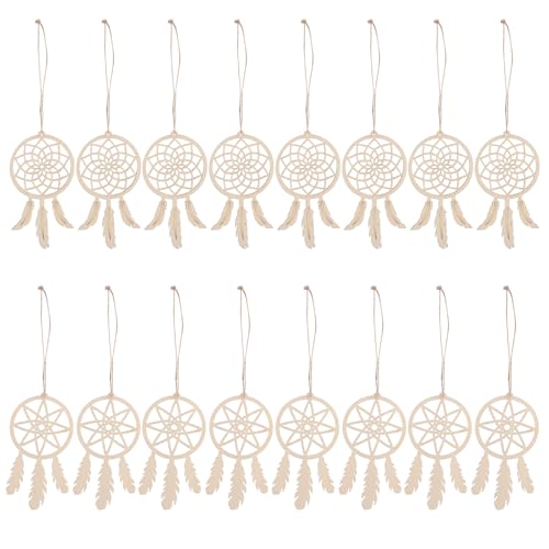 BIUDECO 20 Stück unvollendete -Kits, Holz-Wandbehang-Ornamente, handgefertigte Leere Holzausschnitte, Scheiben zum Selbermachen, Basteln, Heimdekorationen, kreative Projekte BIUDECO 20 Stück unvollendete -Kits, Holz-Wandbehang-Ornamente, handgefertigte Leere Holzausschnitte, Scheiben zum Selbermachen, Basteln, Heimdekorationen, kreative Projekte von BIUDECO