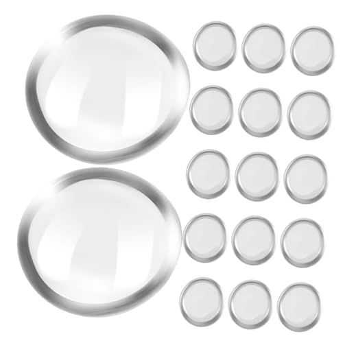 BIUDECO 200 Stück Dekorative Glassteine für Aquarien Vasenfüllung und Gartenverzierung Klare Glasperlen für Stabile Pflanzen und Dekorationsunterstützung von BIUDECO