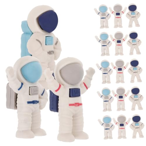 BIUDECO 48 Stück Teiliges Astronaut Radiergummi für Schule und Klassenzimmer Space themen Radiergummis als Belohnung und Mitgebsel Kinderzimmer Deko für Schulpreise und Geburtstagsfeiern von BIUDECO