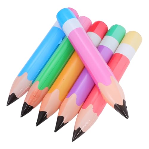 BIUDECO 6stücke Aufblasbarer Bleistift Für Schulpartys Klassenraum-dekoration Schnell Aufblasbares Spielzeug Zum Schulanfang Große Bleistift-dekoration Wiederverwendbar Aus Pvc BIUDECO 6stücke Aufblasbarer Bleistift Für Schulpartys Klassenraum-dekoration Schnell Aufblasbares Spielzeug Zum Schulanfang Große Bleistift-dekoration Wiederverwendbar Aus Pvc von BIUDECO