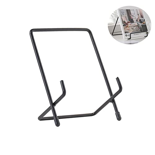 BIUDECO Geometrischer Buchständer für Schreibtisch Schwarzer Zeitschriftenhalter Großer Organizer für Kunstwerke für Zuhause und Büro BIUDECO Geometrischer Buchständer für Schreibtisch Schwarzer Zeitschriftenhalter Großer Organizer für Kunstwerke für Zuhause und Büro von BIUDECO