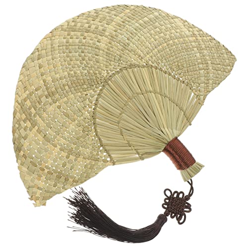 BIUDECO Handgefertigter Fächer aus Naturstroh Chinesischer Stil Wanddekoration Eleganter Handfächer für Wohnzimmer Schlafzimmer und Büro Handgewebter Fächer als Ornament BIUDECO Handgefertigter Fächer aus Naturstroh Chinesischer Stil Wanddekoration Eleganter Handfächer für Wohnzimmer Schlafzimmer und Büro Handgewebter Fächer als Ornament von BIUDECO