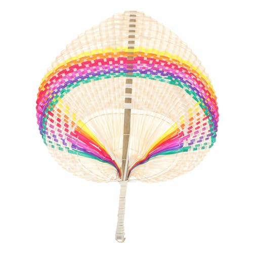BIUDECO Handgefertigter Woven Bamboo Fächer im Vintage Design Leichter Tragbarer Handfächer für Sommer Wanddekoration und Party Accessoire für Erwachsene BIUDECO Handgefertigter Woven Bamboo Fächer im Vintage Design Leichter Tragbarer Handfächer für Sommer Wanddekoration und Party Accessoire für Erwachsene von BIUDECO
