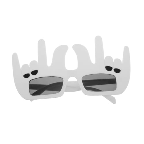 BIUDECO Lustige Geburtstagsbrille mit Finger Design Fotorequisiten für Partys Auffällige Partydekoration für Geburtstagsfeiern Spaßbrille für Unvergessliche Erinnerungen von BIUDECO