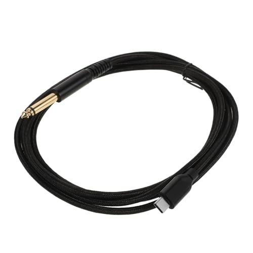 BIUDECO USB Type C zu Gitarren Audiokabel mit Eingebautem Chip Langlebiges Instrumentenkabel Kompatibel für Gitarre Bass und Musikaufnahme Einfaches Plug And Play ohne Treiber BIUDECO USB Type C zu Gitarren Audiokabel mit Eingebautem Chip Langlebiges Instrumentenkabel Kompatibel für Gitarre Bass und Musikaufnahme Einfaches Plug And Play ohne Treiber von BIUDECO