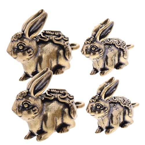 BIUDECO Vintage-Stil 4 Stück Mini- Aus Messing Basteln Für Schreibtisch- Schlüssel-hängeornamente BIUDECO Vintage-Stil 4 Stück Mini- Aus Messing Basteln Für Schreibtisch- Schlüssel-hängeornamente von BIUDECO