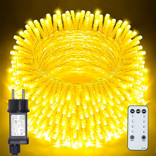 BIUDN 600LED Lichterkette Außen 30M Lichterkette Outdoor Strom 8 Modi 4 Helligkeitsstufen Wasserdichte Timer Funktion LED Lichterkette Warmweiß.Geeignet Für Hochzeiten innenPartys Feiern usw. BIUDN 600LED Lichterkette Außen 30M Lichterkette Outdoor Strom 8 Modi 4 Helligkeitsstufen Wasserdichte Timer Funktion LED Lichterkette Warmweiß.Geeignet Für Hochzeiten innenPartys Feiern usw. von BIUDN