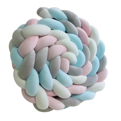 BIUDSTR Knoten Kissen, Knoten Ball Kissen Multi, Ball werfen Kissen für Schlafzimmer, Sofa, Couch, Knoten Kissen Runde Veränderbarkeit, niedlich dekorativ,MixedColours1-300cm BIUDSTR Knoten Kissen, Knoten Ball Kissen Multi, Ball werfen Kissen für Schlafzimmer, Sofa, Couch, Knoten Kissen Runde Veränderbarkeit, niedlich dekorativ,MixedColours1-300cm von BIUDSTR