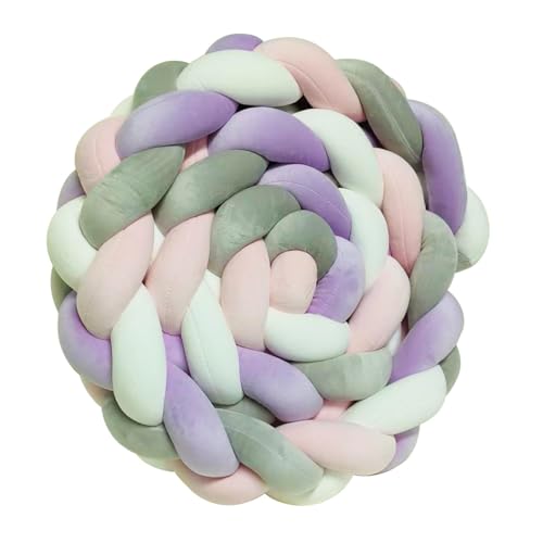 BIUDSTR Knoten Kissen, Knoten Ball Kissen Multi, Ball werfen Kissen für Schlafzimmer, Sofa, Couch, Knoten Kissen Runde Veränderbarkeit, niedlich dekorativ,MixedColours4-200cm BIUDSTR Knoten Kissen, Knoten Ball Kissen Multi, Ball werfen Kissen für Schlafzimmer, Sofa, Couch, Knoten Kissen Runde Veränderbarkeit, niedlich dekorativ,MixedColours4-200cm von BIUDSTR