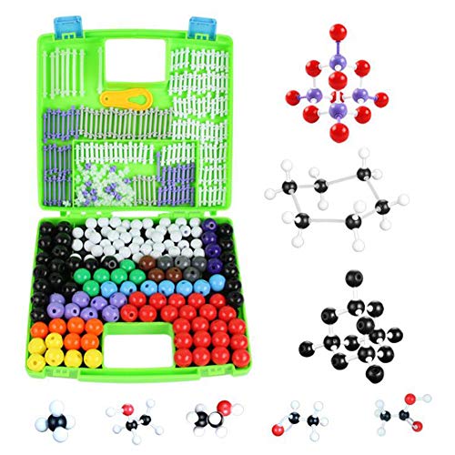 BIUYYY Molekülbaukasten Chemie: Profi-Set in Sortierbox Mit 332 Teilen Organische Chemie Lehrer Student Set Molecular Model Set BIUYYY Molekülbaukasten Chemie: Profi-Set in Sortierbox Mit 332 Teilen Organische Chemie Lehrer Student Set Molecular Model Set von BIUYYY