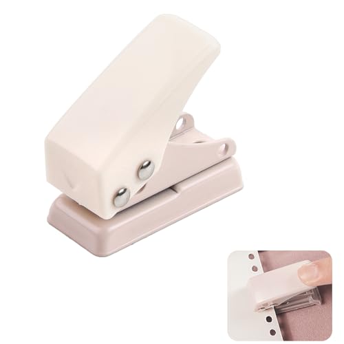 Tragbarer Mini Einzellocher für Büro, Schule und DIY Projekte, Locher für Ordner, Motivstanzer Kreis, Ideal für Fotoalben, Souvenirs und Lesezeichen, Ergonomisches Design und Einfache Reinigung (Rosa) Tragbarer Mini Einzellocher für Büro, Schule und DIY Projekte, Locher für Ordner, Motivstanzer Kreis, Ideal für Fotoalben, Souvenirs und Lesezeichen, Ergonomisches Design und Einfache Reinigung (Rosa) von BIVOFU